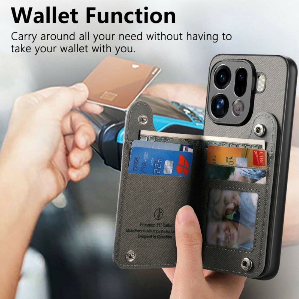 Hoesje Oppo Find X9 Pro 5g Rfid-portemonnee