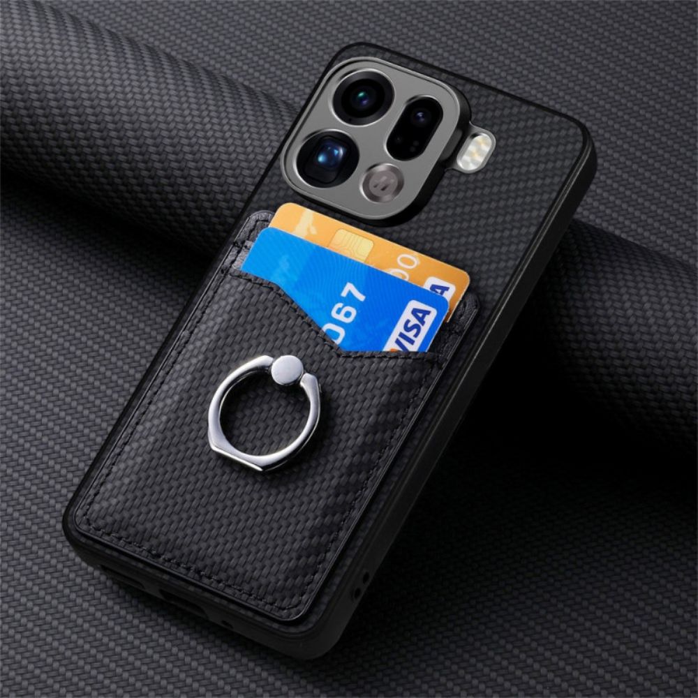 Hoesje Oppo Find X9 Pro 5g Ringhouder En Kaarthouder