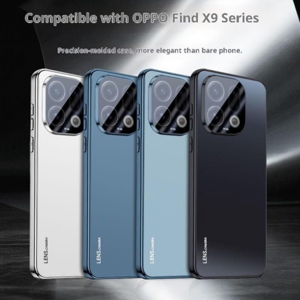 Hoesje Voor Oppo Find X9 Pro 5g Krasbestendig Elektrolytisch Frame