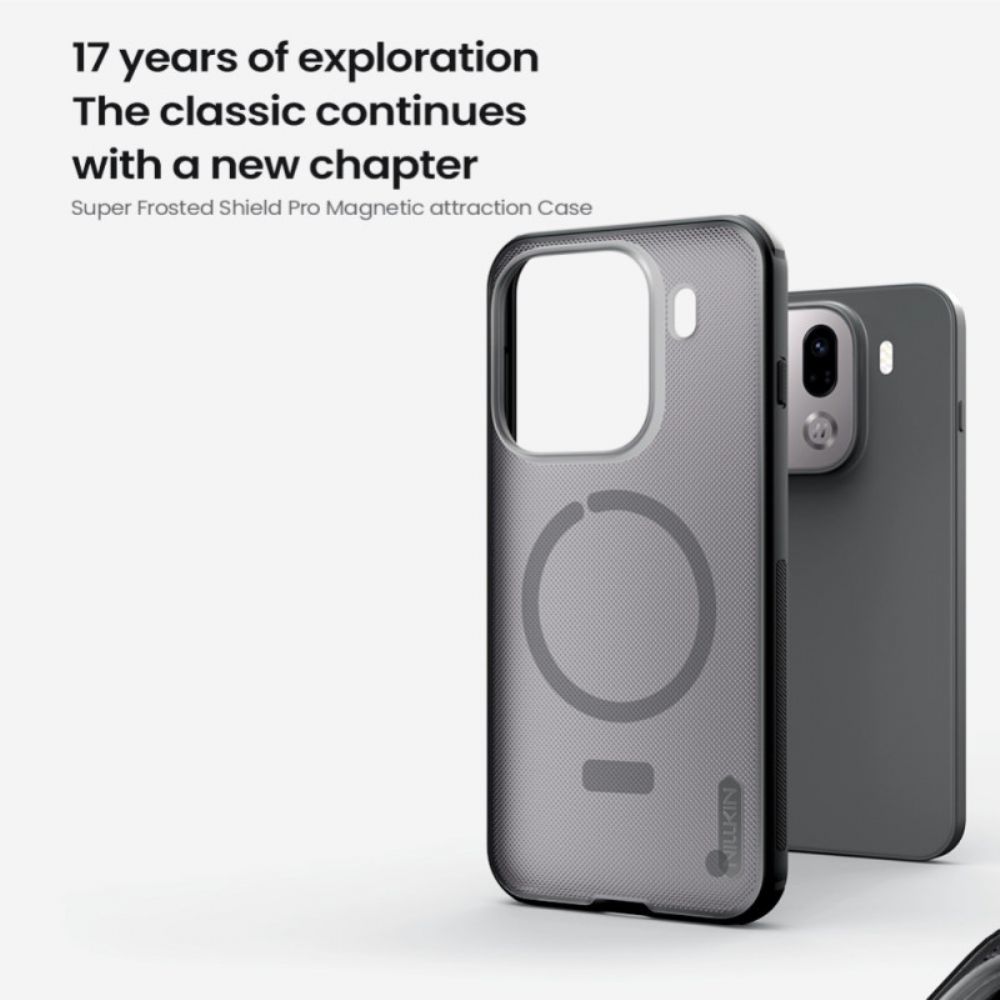 Hoesje Voor Oppo Find X9 Pro 5g Magsafe Super Frosted Shield Pro Nillkin