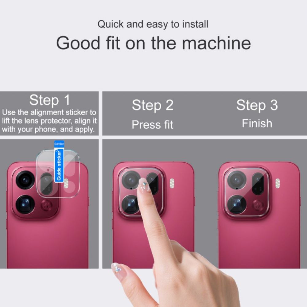 Lensprotector Van Gehard Glas Voor Oppo Find X9 Pro 5g