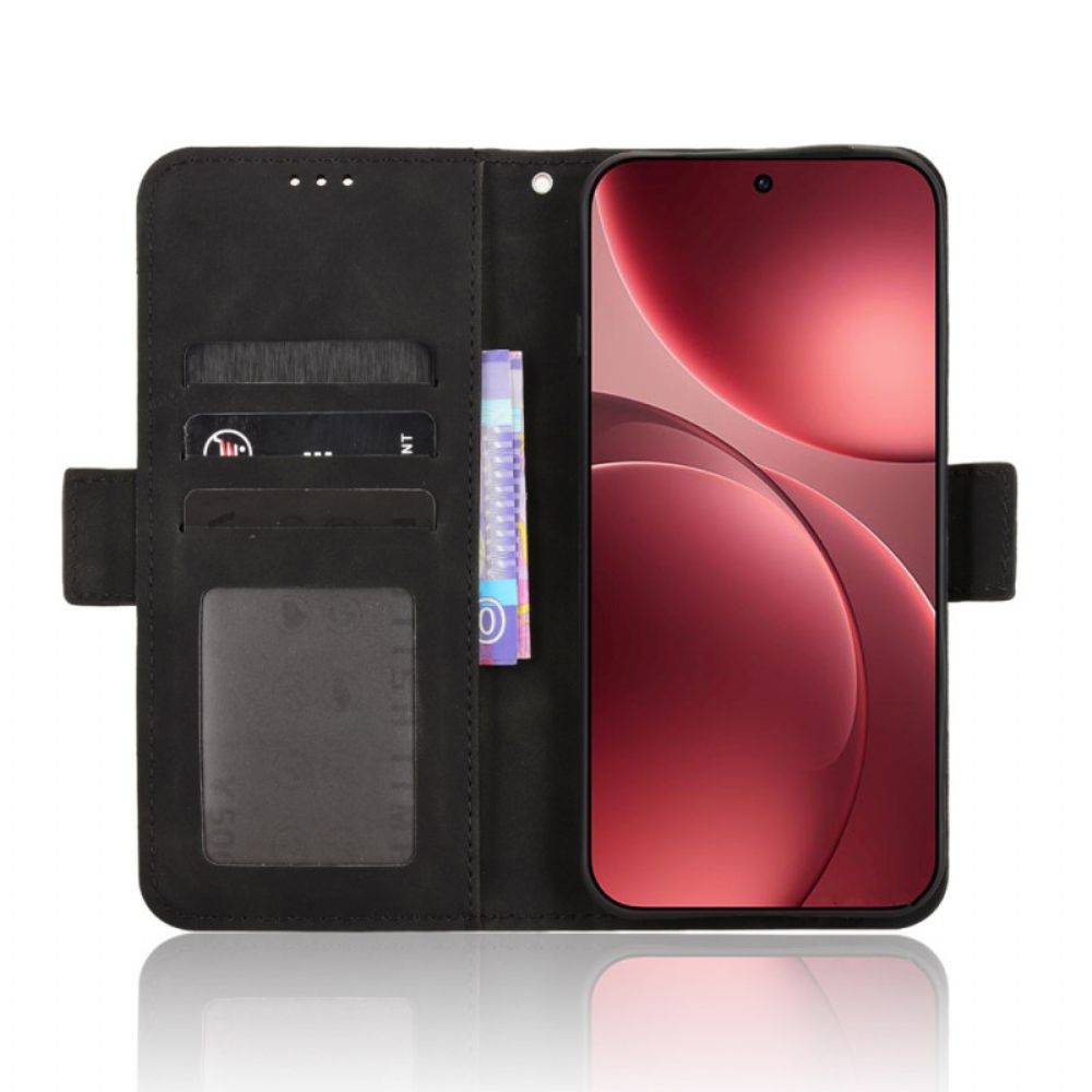 Leren Hoesje Voor Oppo Find X9 Pro 5g Meerdere Kaartsleuven