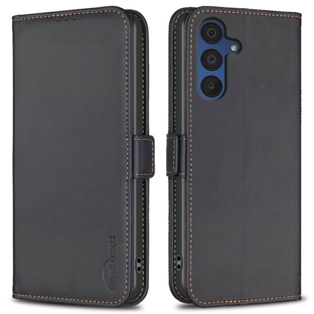 Folio-hoesje Samsung Galaxy A16 5g Dubbele Sluiting Binfen Kleur