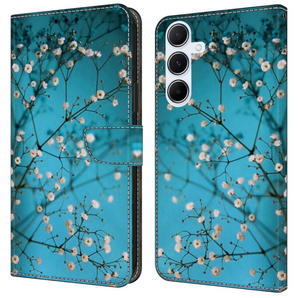 Folio-hoesje Samsung Galaxy A16 5g Telefoonhoesje Bloeiende Takken