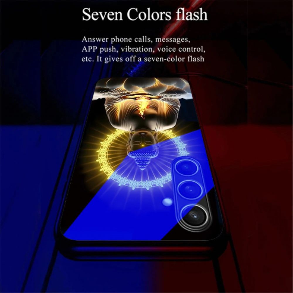 Hoesje Samsung Galaxy A16 5g Bel Flash Serie Boeddha Licht