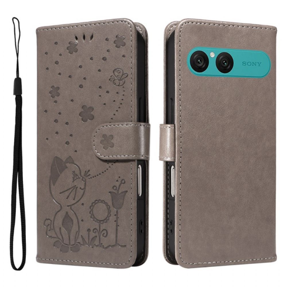 Bescherming Hoesje Sony Xperia 10 Vii Kat En Bij