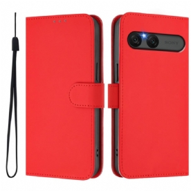 Folio-hoesje Sony Xperia 10 Vii Telefoonhoesje Kunstleer