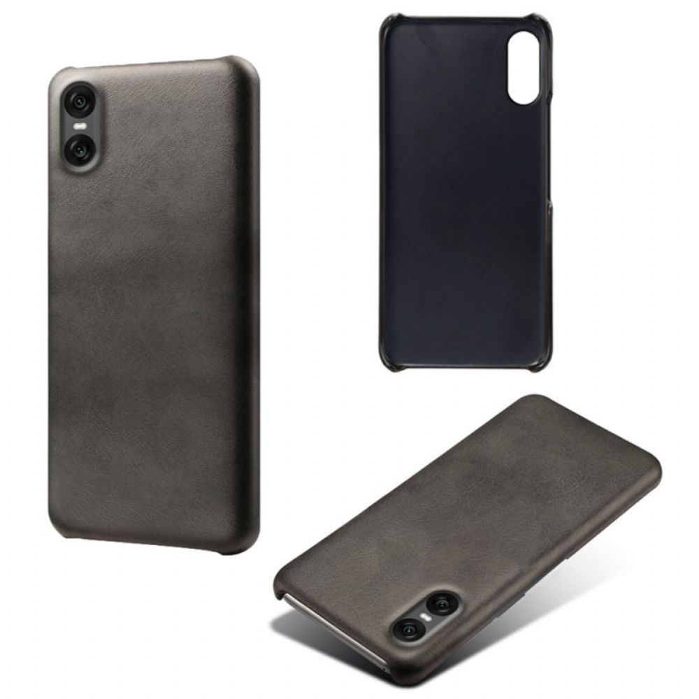 Hoesje Sony Xperia 10 Vii Lederlook