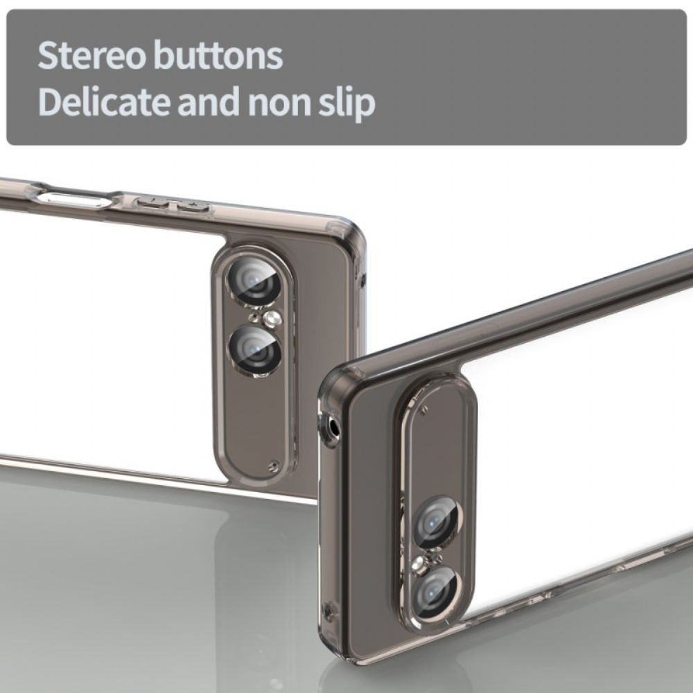 Hoesje Sony Xperia 10 Vii Transparant Siliconen