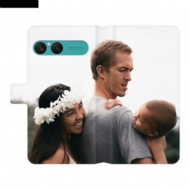 Leren Hoesje Sony Xperia 10 Vii Kwaliteit Bescherming Hoesje