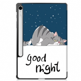 Samsung Galaxy Tab S10 Lite Versterkte Good Night Stylushouder