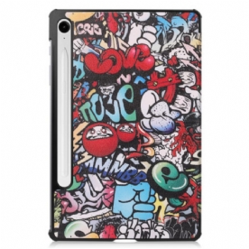 Samsung Galaxy Tab S10 Lite Versterkte Graffiti Stylushouder