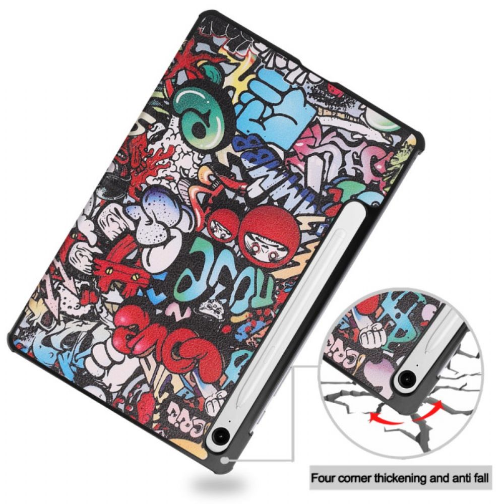 Samsung Galaxy Tab S10 Lite Versterkte Graffiti Stylushouder