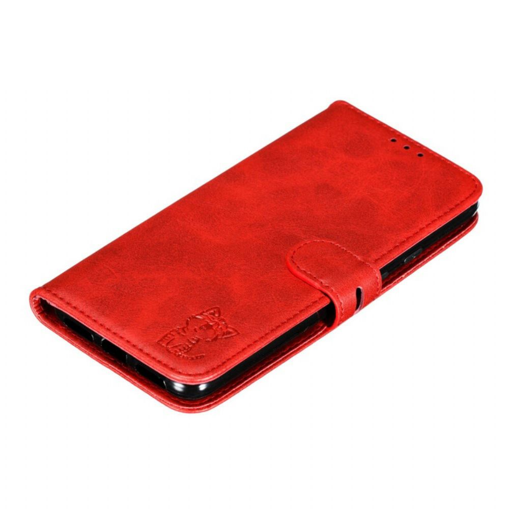Leren Hoesje voor Google Pixel 4 Minikatje
