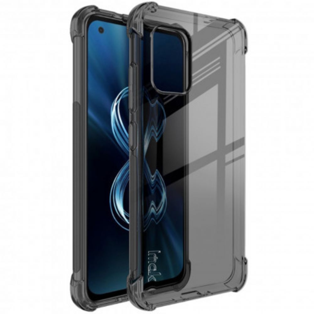 Telefoonhoesje voor Asus Zenfone 8 Transparant Zijdeachtig Imak