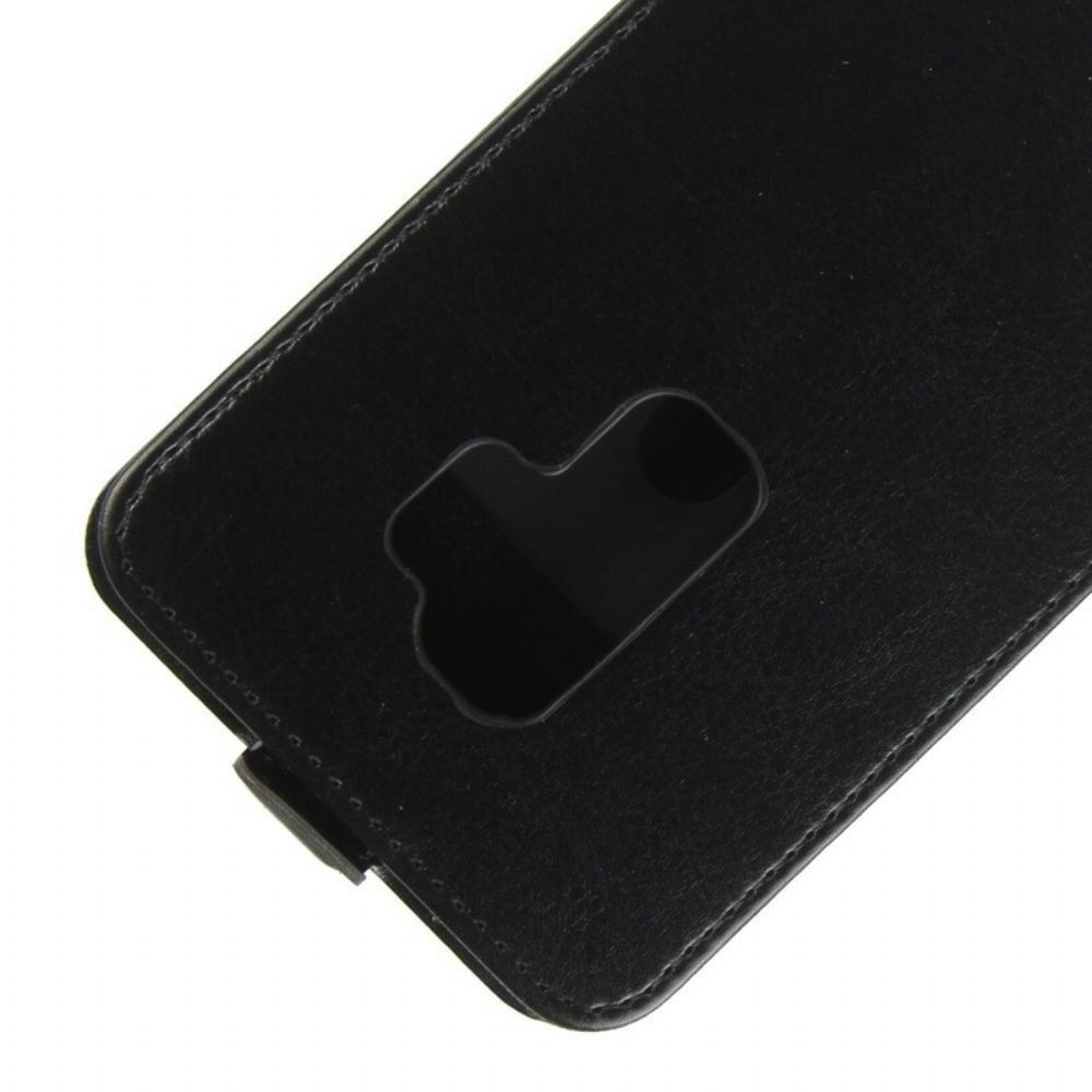 Leren Hoesje voor Samsung Galaxy S9 Plus Folio-hoesje Opvouwbaar Leereffect
