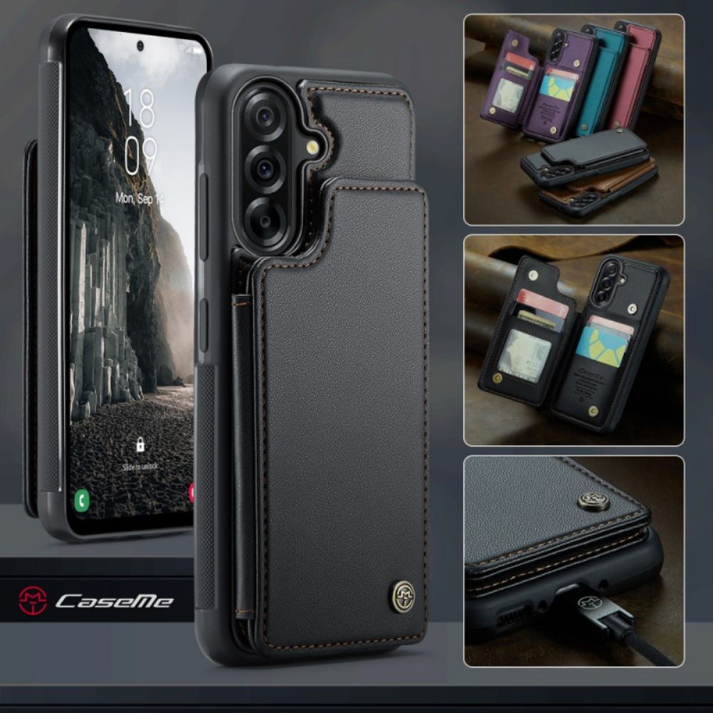 Bescherming Hoesje Samsung Galaxy A17 4g / 5g Caseme Rfid-kaarthouder