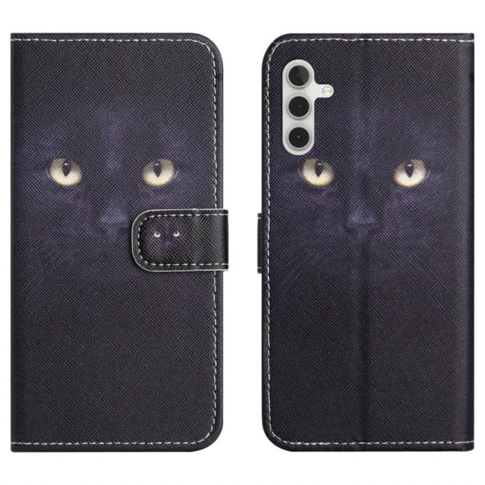 Bescherming Hoesje Samsung Galaxy A17 4g / 5g Kattenogen