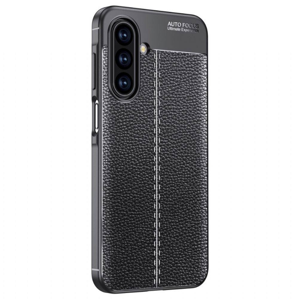 Case Hoesje Samsung Galaxy A17 4g / 5g Telefoonhoesje Lychee Textuur