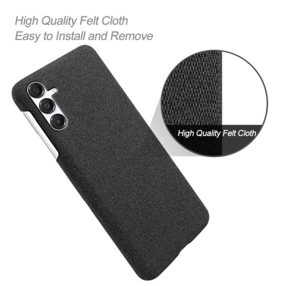 Case Hoesje Samsung Galaxy A17 4g / 5g Telefoonhoesje Stof
