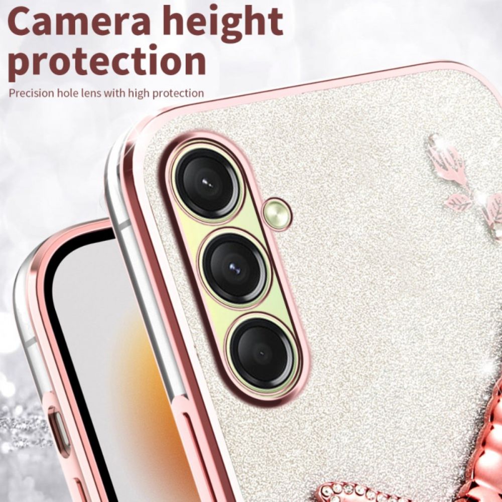 Cover Hoesje Samsung Galaxy A17 4g / 5g Telefoonhoesje Kadem Libellenhouder