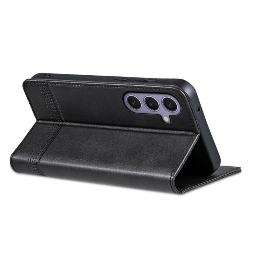 Folio-hoesje Samsung Galaxy A17 4g / 5g Telefoonhoesje Azns Leer-effect