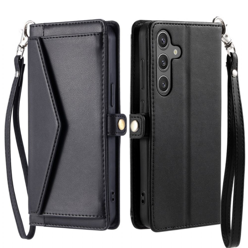 Folio-hoesje Samsung Galaxy A17 4g / 5g Telefoonhoesje Etui