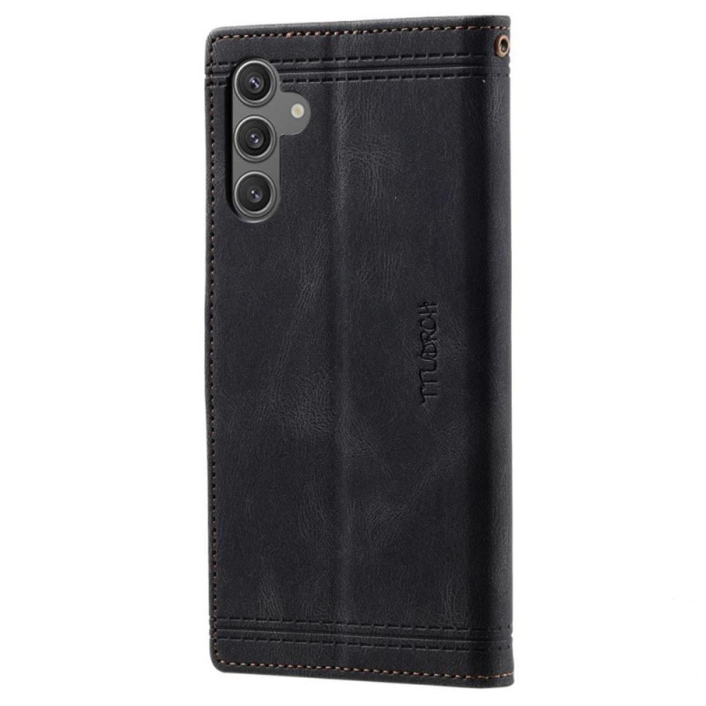 Folio-hoesje Samsung Galaxy A17 4g / 5g Telefoonhoesje Geometrische Lijnen