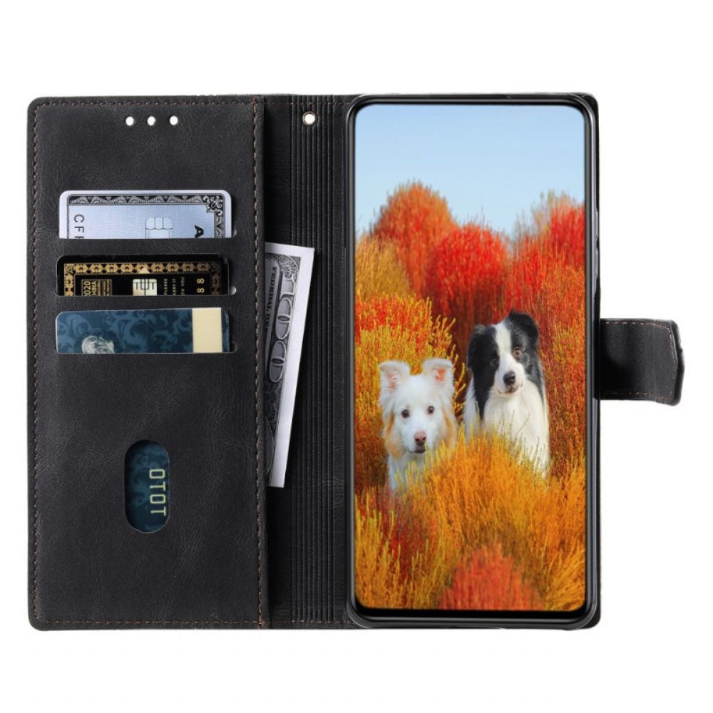 Folio-hoesje Samsung Galaxy A17 4g / 5g Telefoonhoesje Geometrische Lijnen