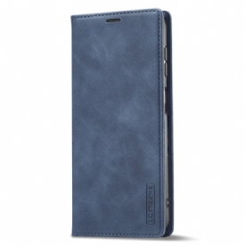 Folio-hoesje Samsung Galaxy A17 4g / 5g Telefoonhoesje Suède-effect