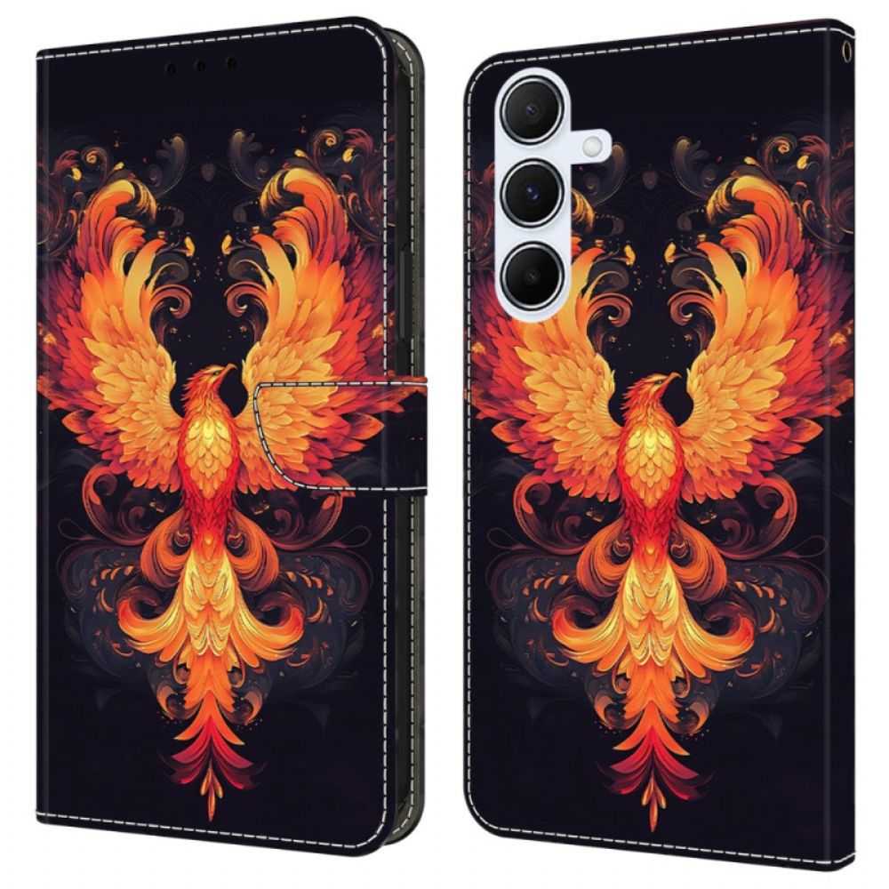 Folio-hoesje Samsung Galaxy A17 4g / 5g Telefoonhoesje Vuurvogel