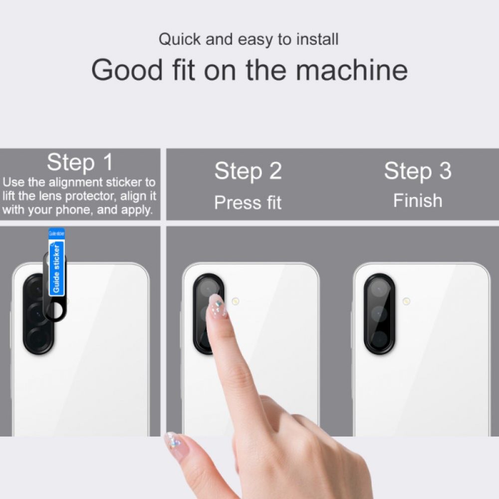 Gehard Glazen Lensbeschermer Voor Samsung Galaxy A17 4g / 5g (zwarte Versie) Imak