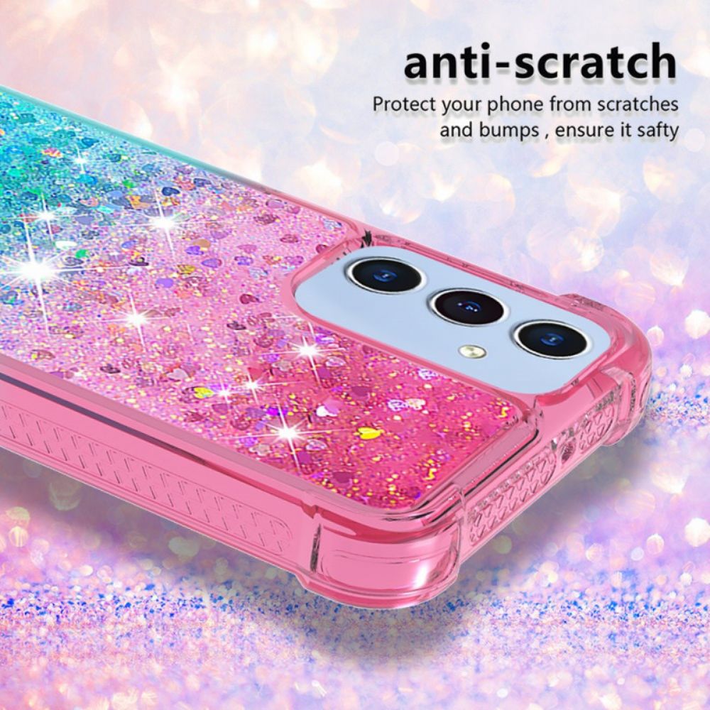 Hoesje Samsung Galaxy A17 4g / 5g Glittergradiënt Bescherming Hoesje