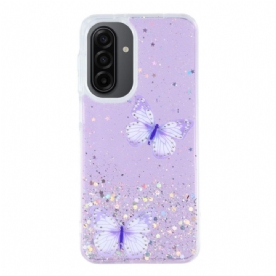 Hoesje Samsung Galaxy A17 4g / 5g Glittervlinders