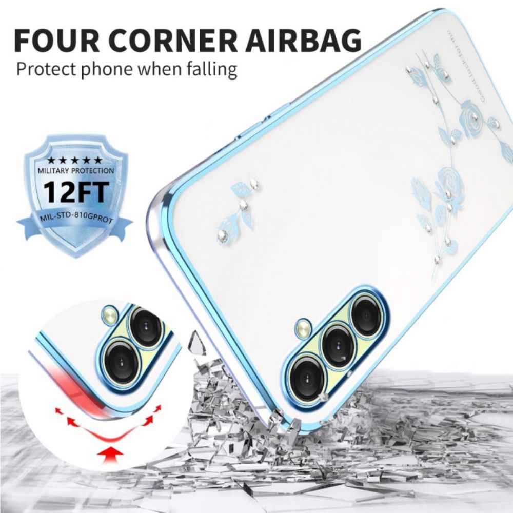 Hoesje Samsung Galaxy A17 4g / 5g Kadem Bloemenprint