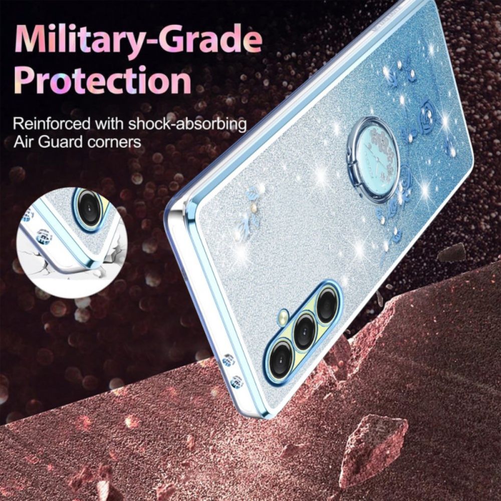 Hoesje Samsung Galaxy A17 4g / 5g Kadem Ringhouder Bescherming Hoesje