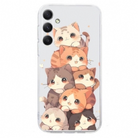 Hoesje Samsung Galaxy A17 4g / 5g Kittens Bescherming Hoesje