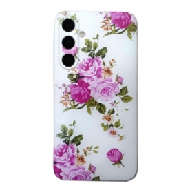 Hoesje Samsung Galaxy A17 4g / 5g Liberty-bloemen