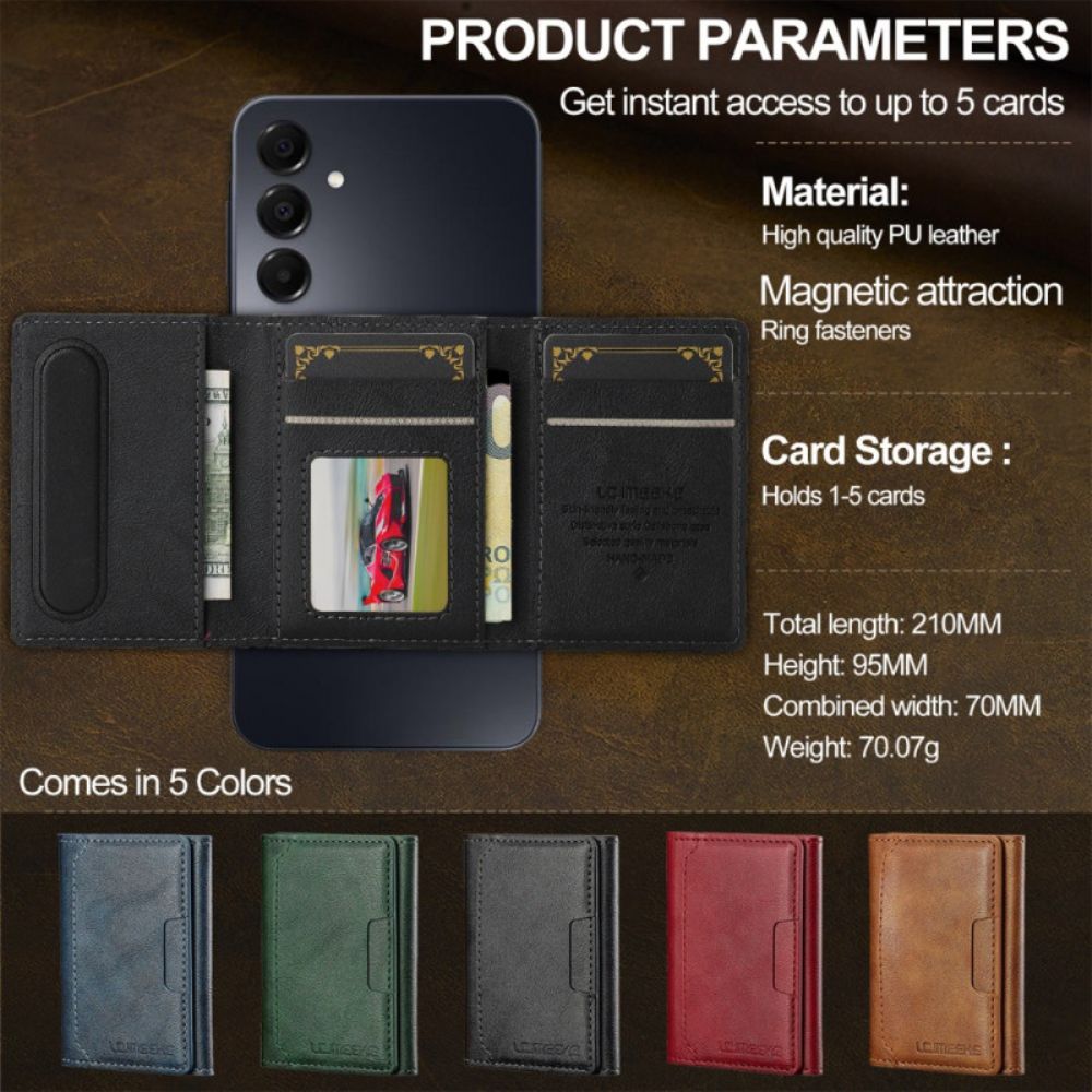 Hoesje Samsung Galaxy A17 4g / 5g Magnetische En Afneembare Kaarthouder