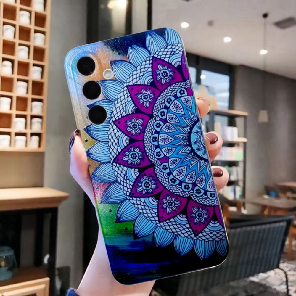 Hoesje Samsung Galaxy A17 4g / 5g Mandala-patroon Bescherming Hoesje