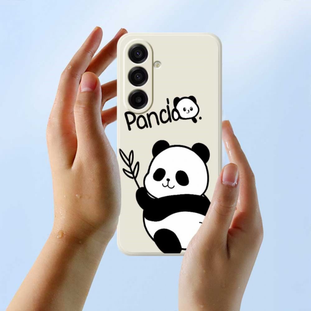 Hoesje Samsung Galaxy A17 4g / 5g Panda Bescherming Hoesje