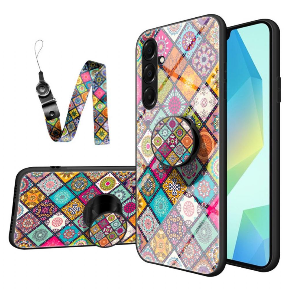 Hoesje Samsung Galaxy A17 4g / 5g Patchwork Bescherming Hoesje