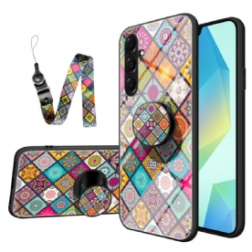 Hoesje Samsung Galaxy A17 4g / 5g Patchwork Bescherming Hoesje
