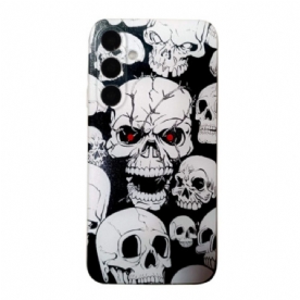 Hoesje Samsung Galaxy A17 4g / 5g Schedelpatroon