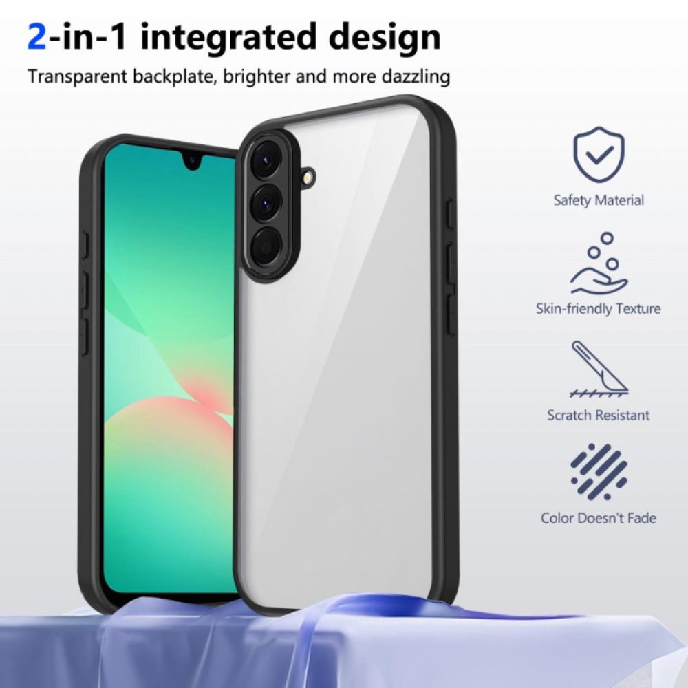 Hoesje Samsung Galaxy A17 4g / 5g Transparant Hybride Bescherming Hoesje