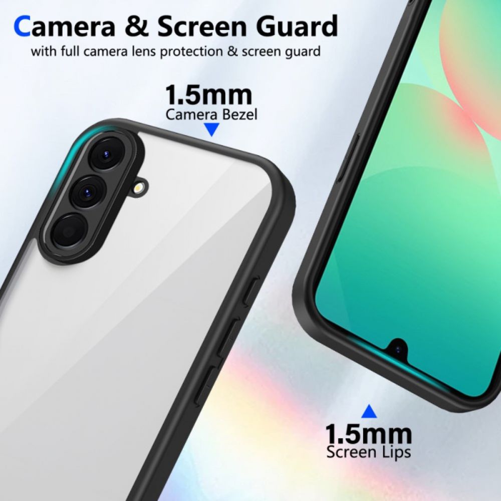 Hoesje Samsung Galaxy A17 4g / 5g Transparant Hybride Bescherming Hoesje