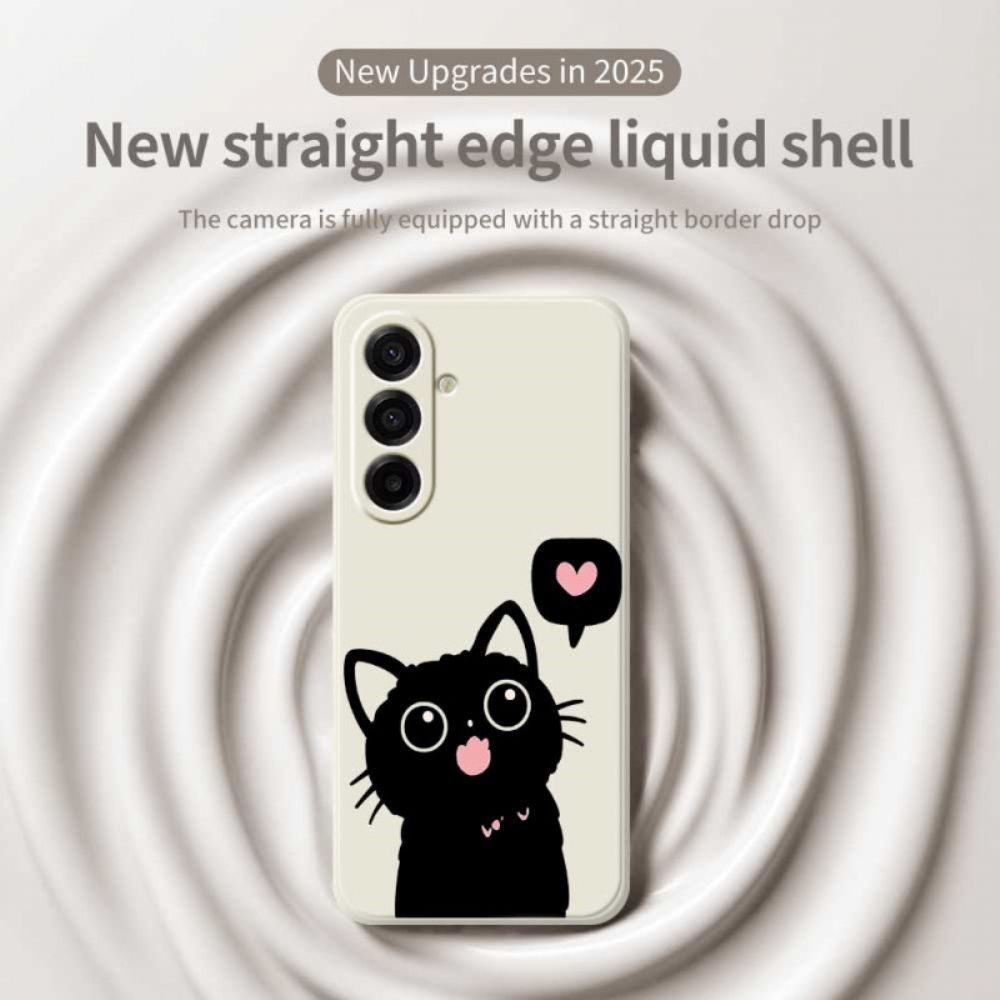 Hoesje Samsung Galaxy A17 4g / 5g Zwarte Kat