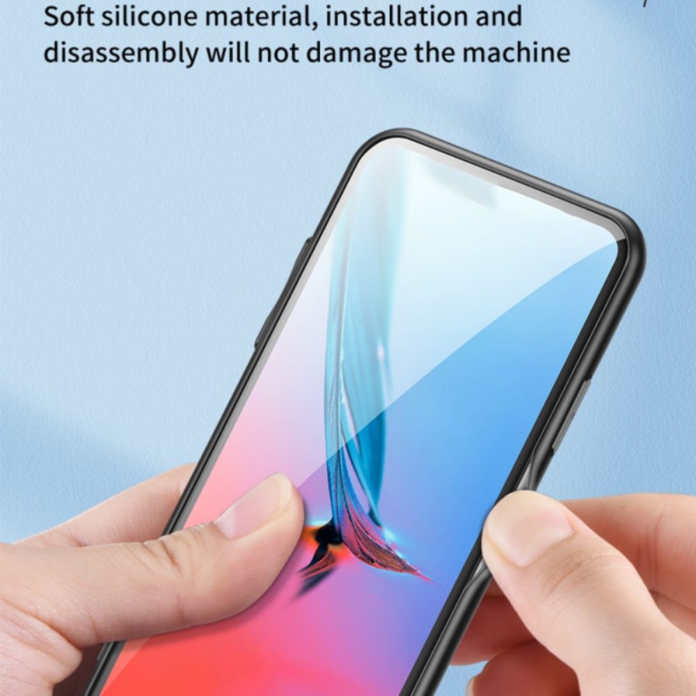 Hoesje Voor Samsung Galaxy A17 4g / 5g Bloemen Van Gehard Glas