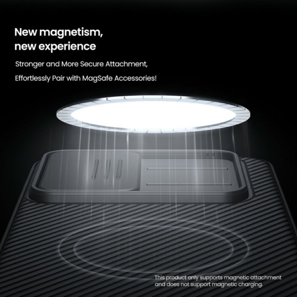 Hoesje Voor Samsung Galaxy A17 4g / 5g Camshield Pro Nillkin Met Verschuifbare Camerabeschermer