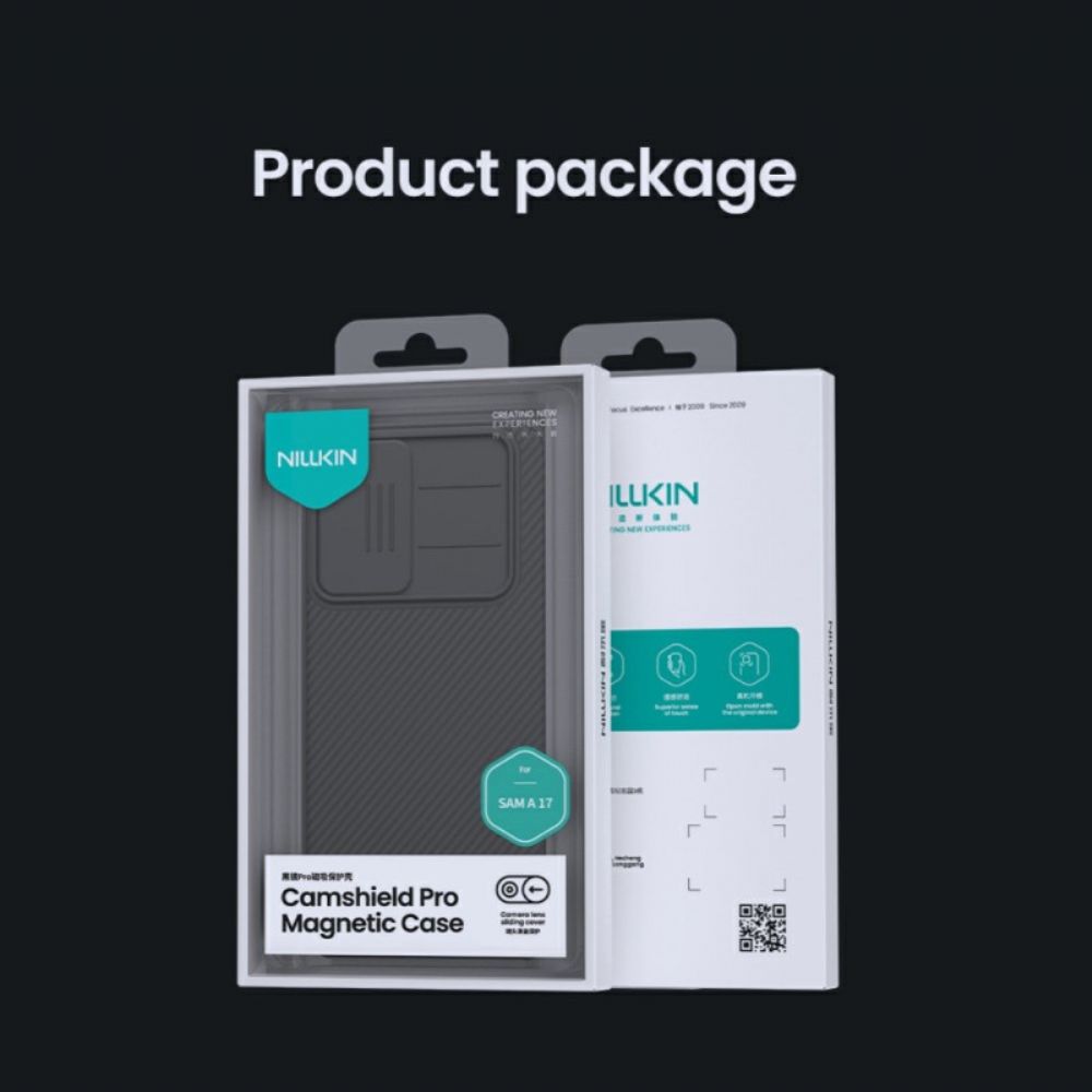 Hoesje Voor Samsung Galaxy A17 4g / 5g Camshield Pro Nillkin Met Verschuifbare Camerabeschermer